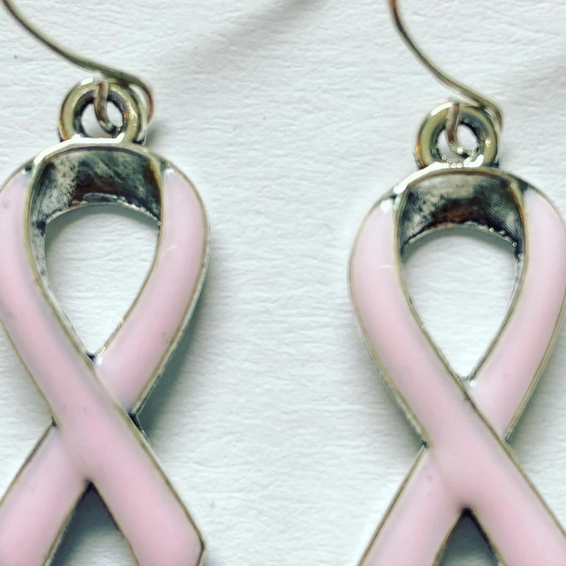 Rosa bandets örhängen 🌸 - 90