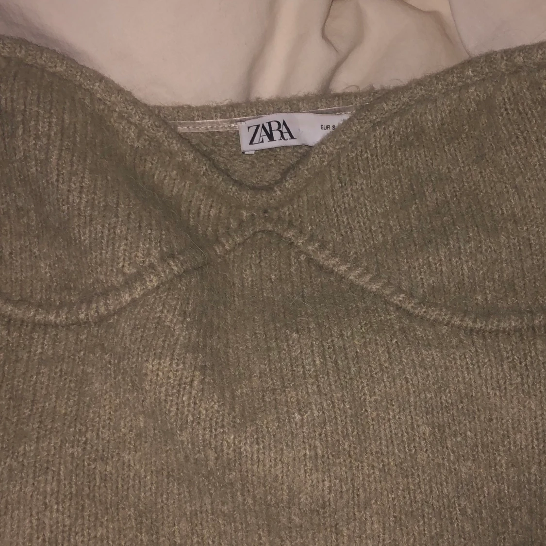 Zara stickad tubtopp - 90