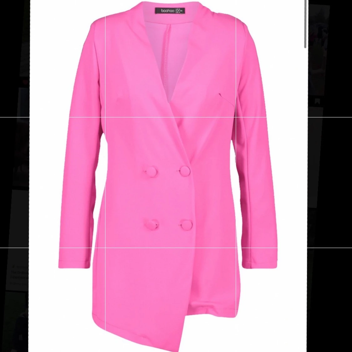 Rosa kavajklänning - 91