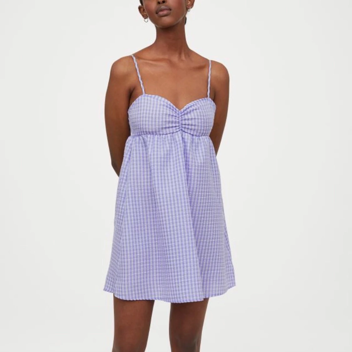 Rutig klänning - 91