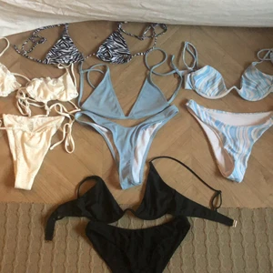 Bikinis från shein - Aldrig använda, köp alla. Alla är storlek M. Många intresserade därav budgivning 💜