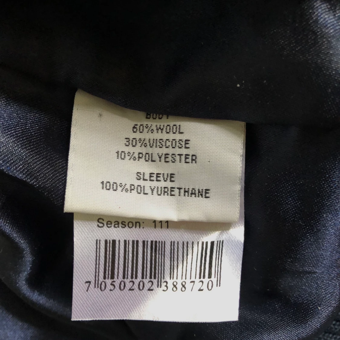 BLUE VARSITY JACKET - 90