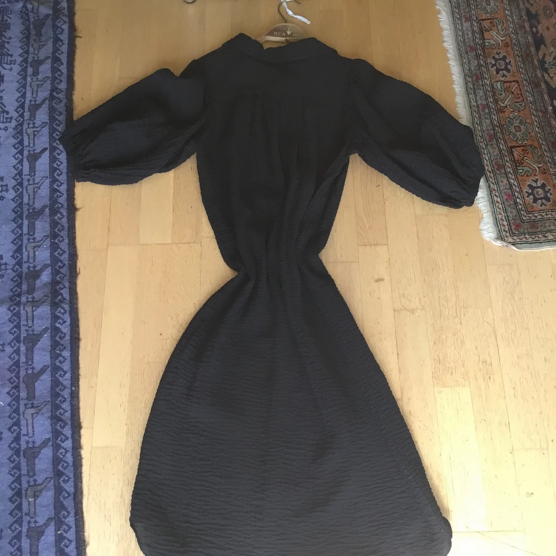 Ny Svart ákta linen klãnning  - 91