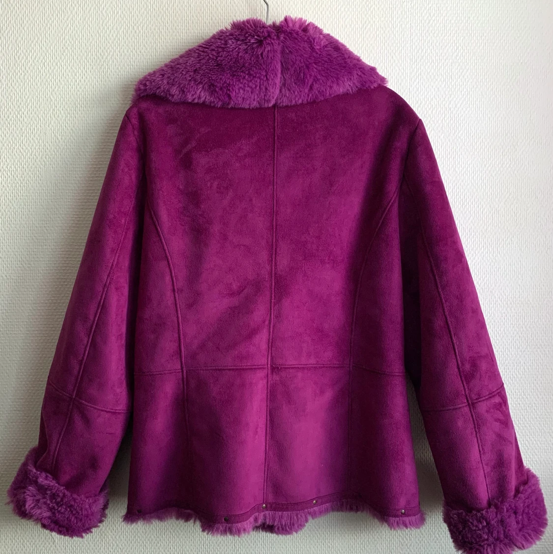 Balmain Vintage fuskpäls mocka jacka - 91