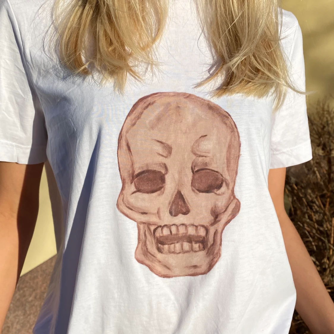 HANDMÅLAD T-SHIRT - 90