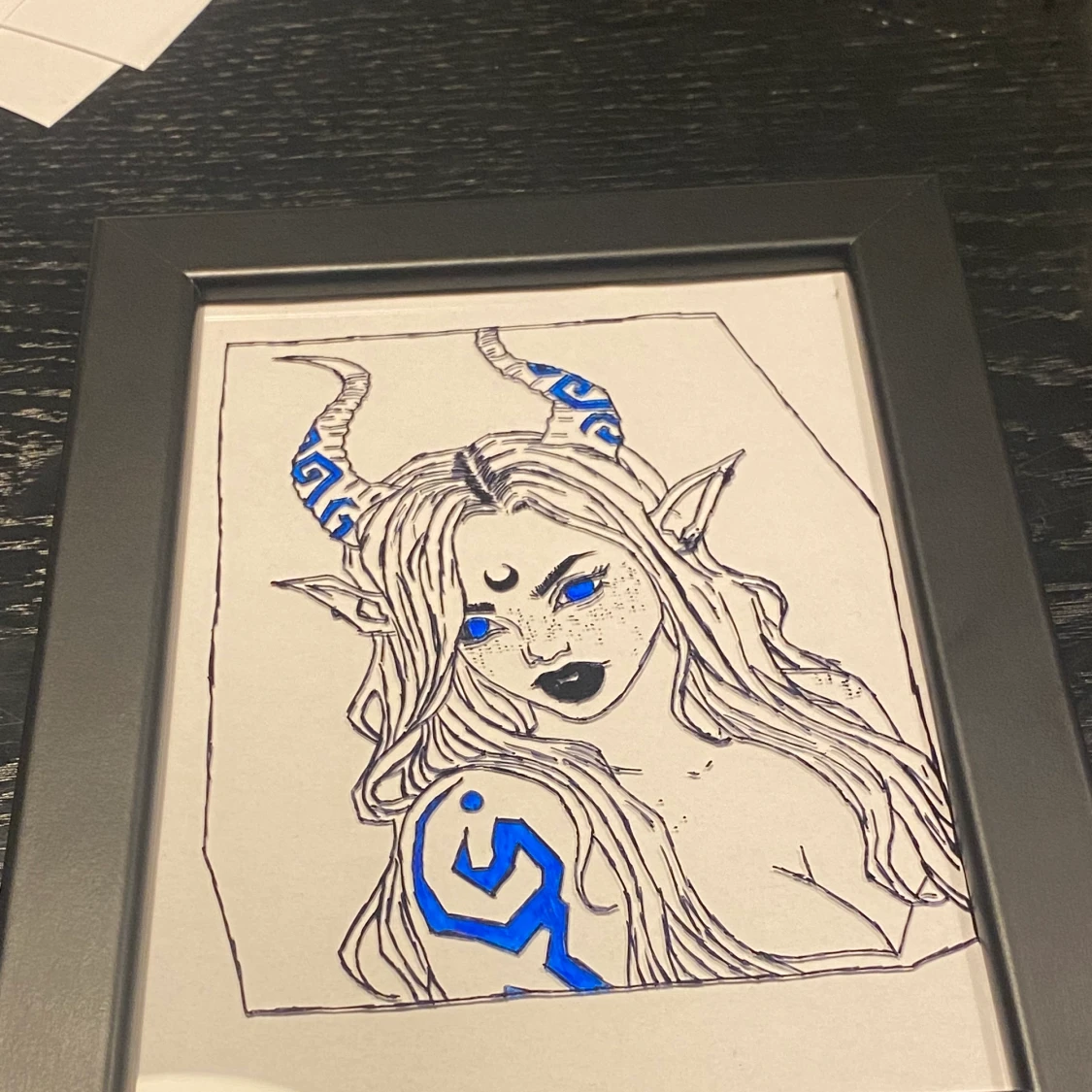 Ritar valfri bild på fotogram