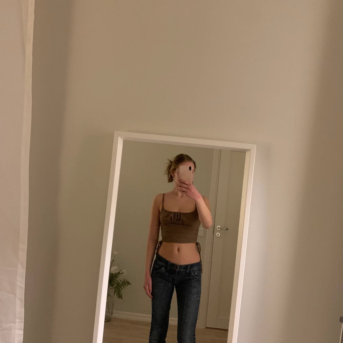 Linne med snören i sidan💕