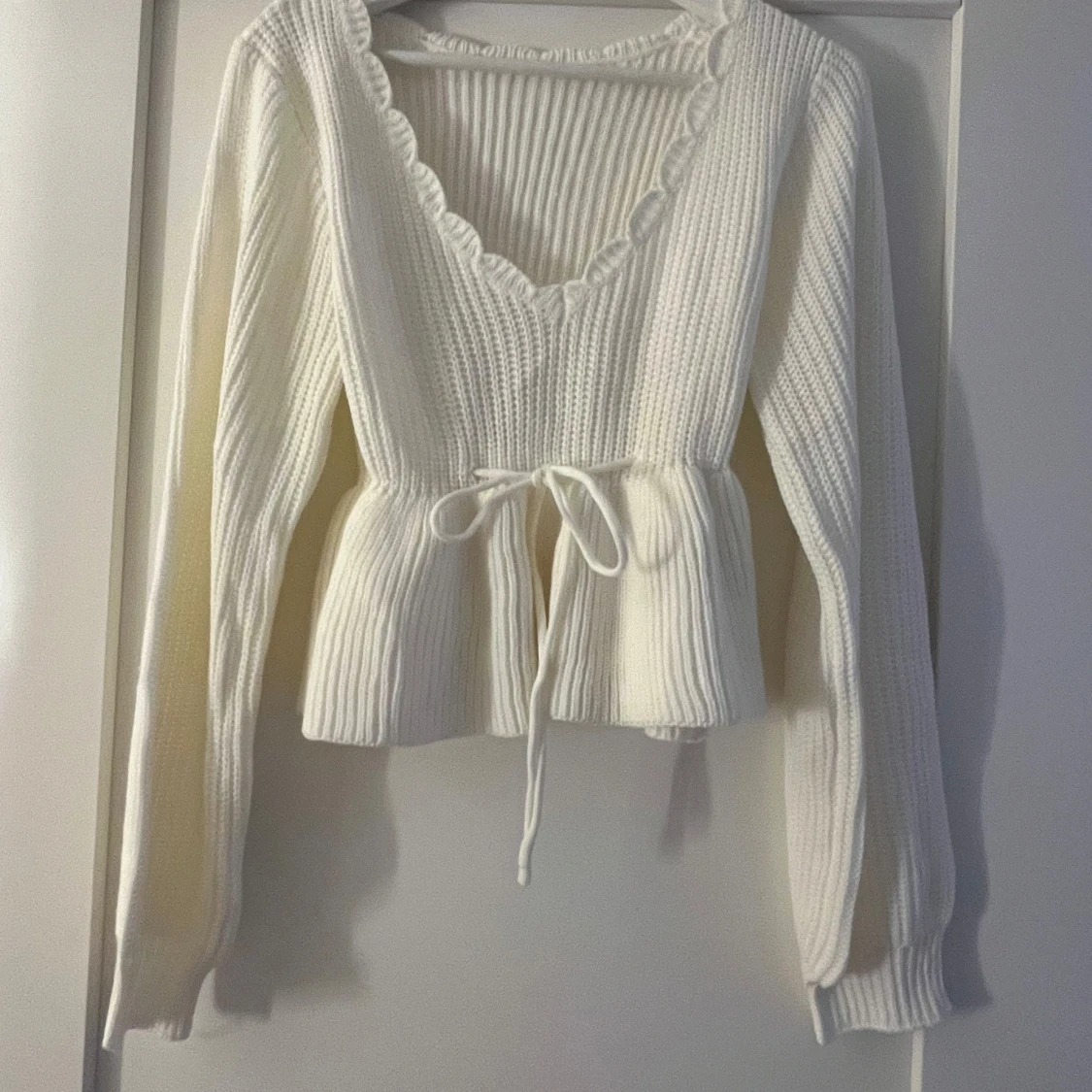 Stickad supermjuk topp - 90