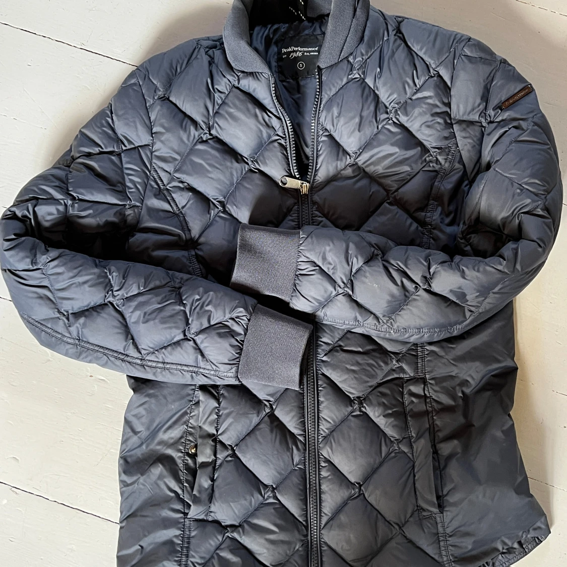 Höstjacka Marinblå Peak Performance