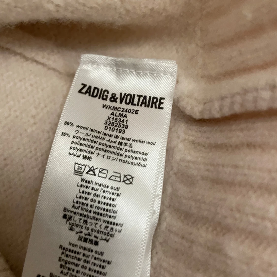 Beige stickad tröja från Zadig & Voltaire - 93