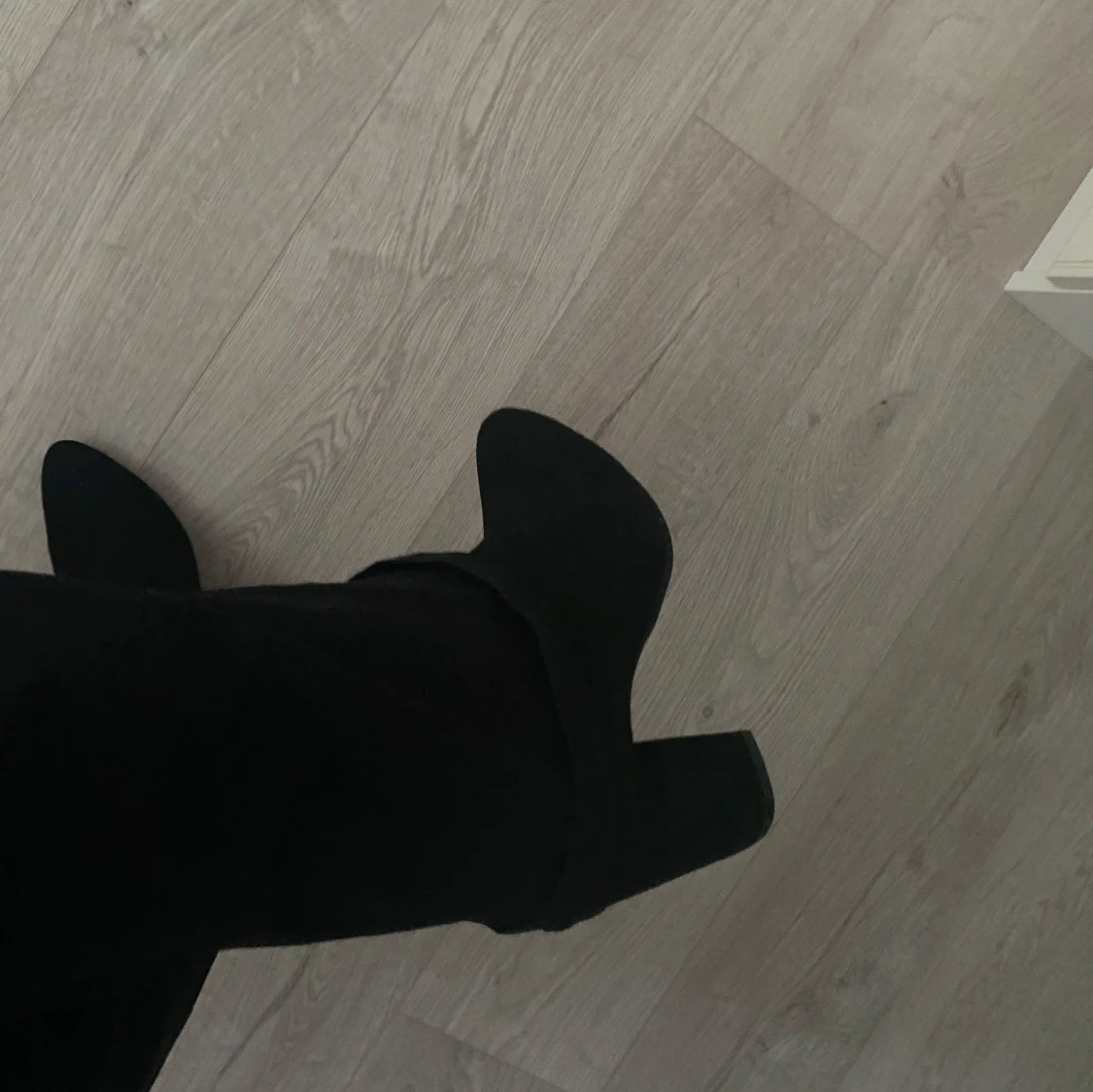 Svarta stövletter med dragkedja - 1