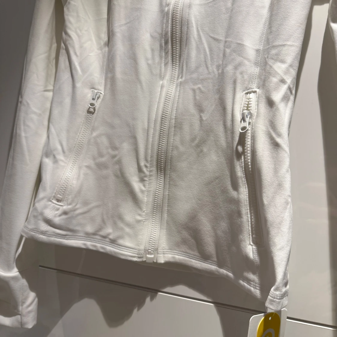 Vit tränings jacka från Glowmode - 91