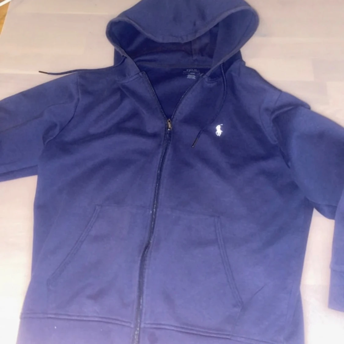 Marinblå hoodie från Polo Ralph Lauren - 90