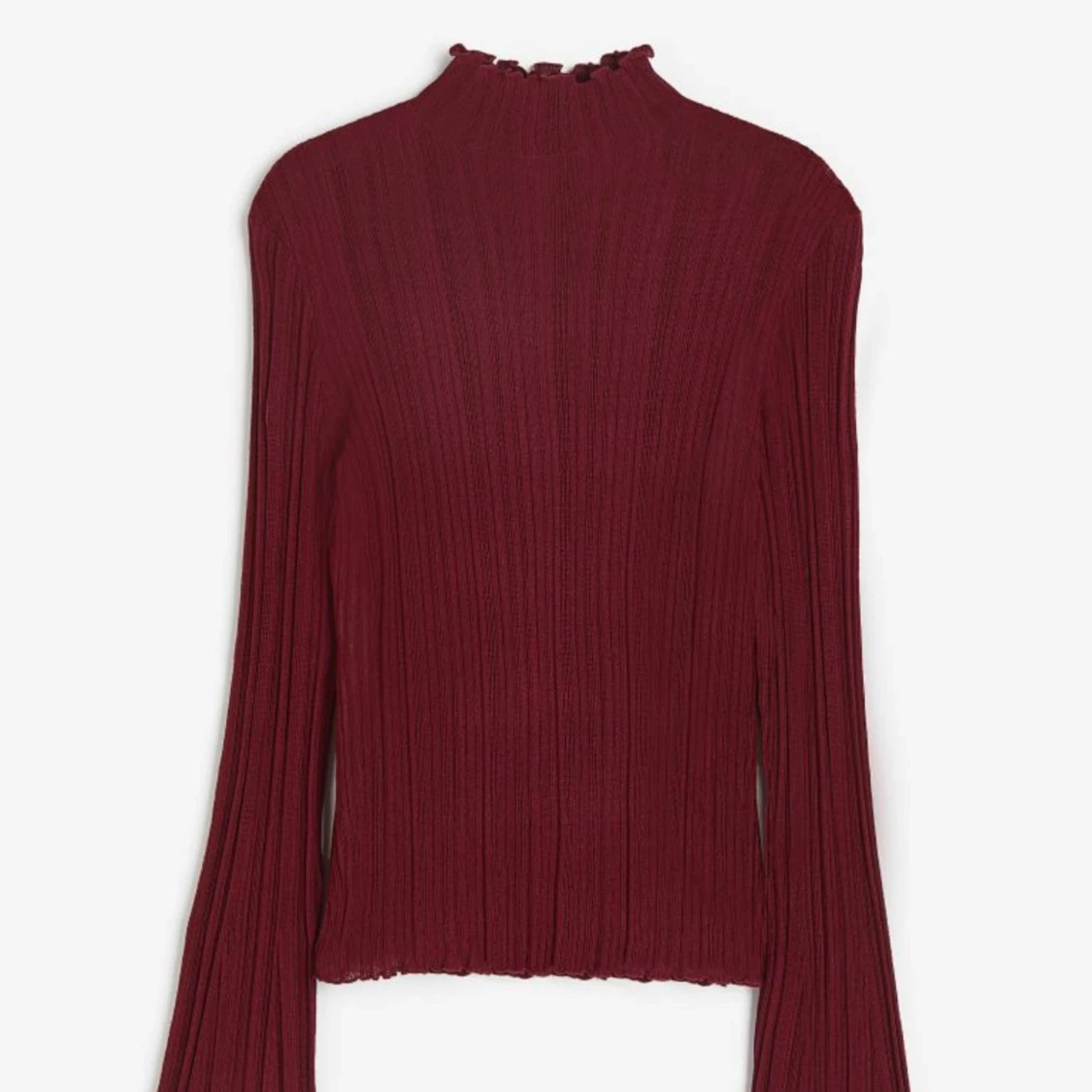 Söt långärmad polo topp - 90