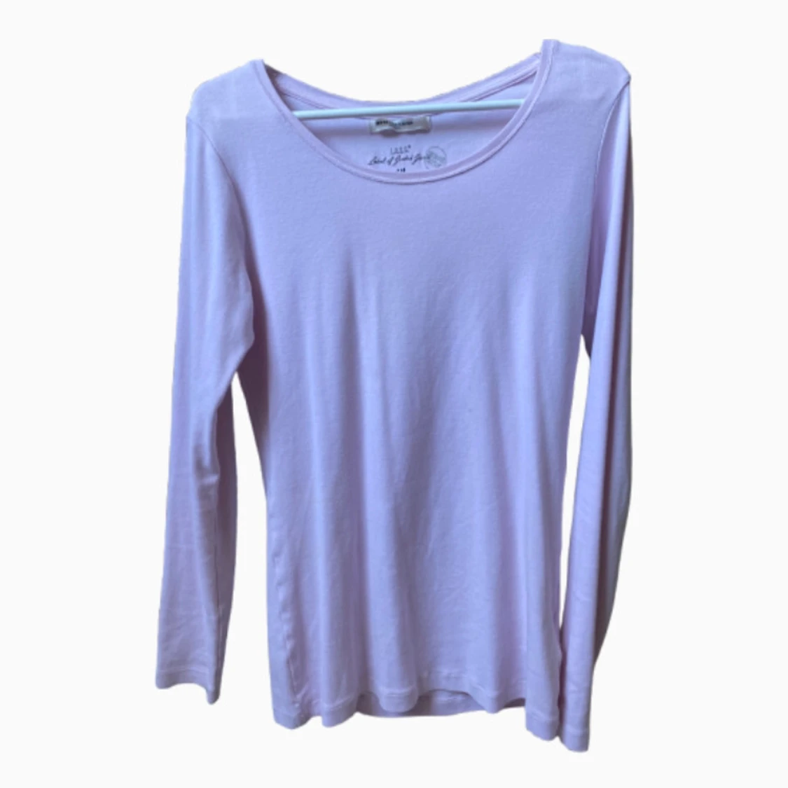 Ljus rosa långärmad tröja