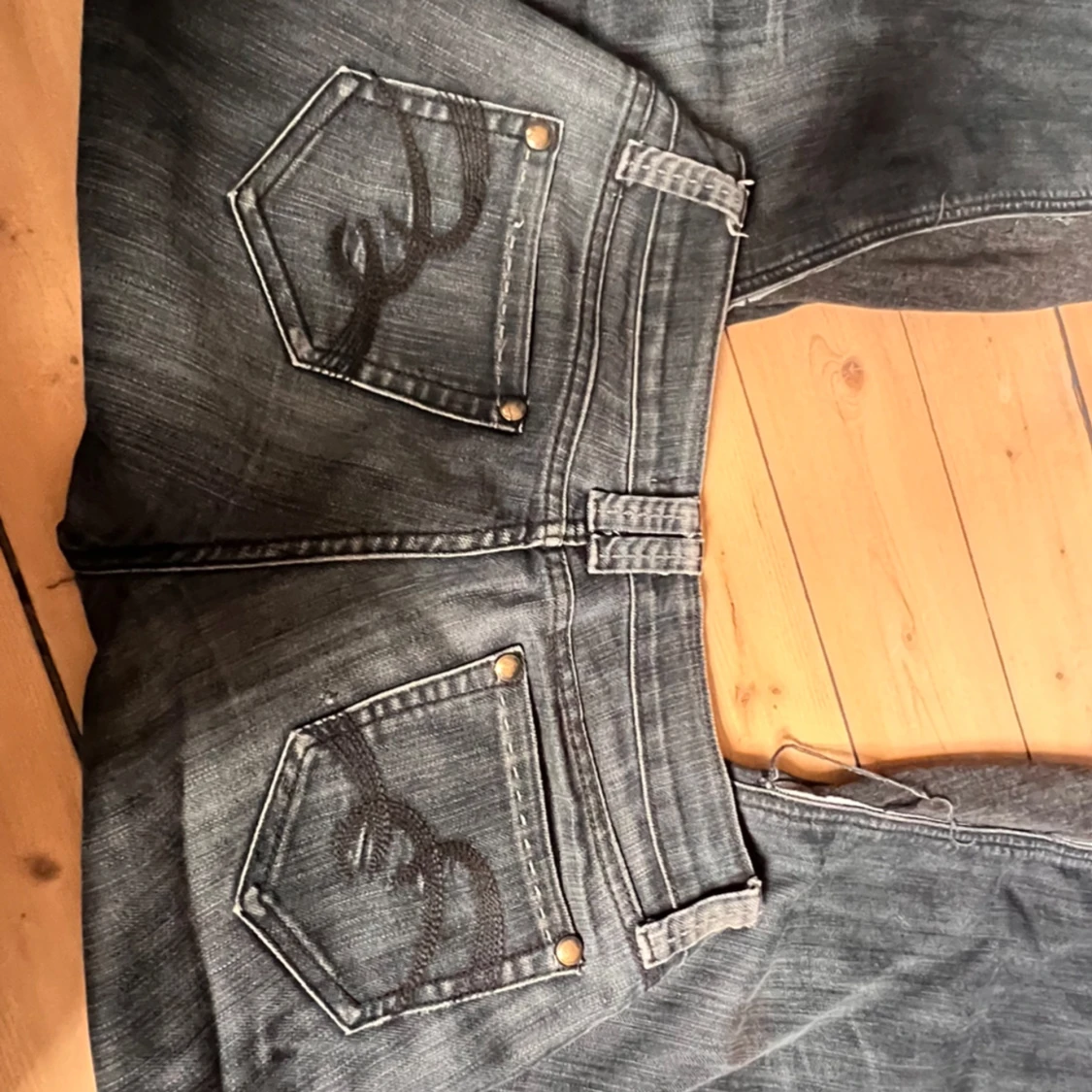 Lågmidjade jeans - 90