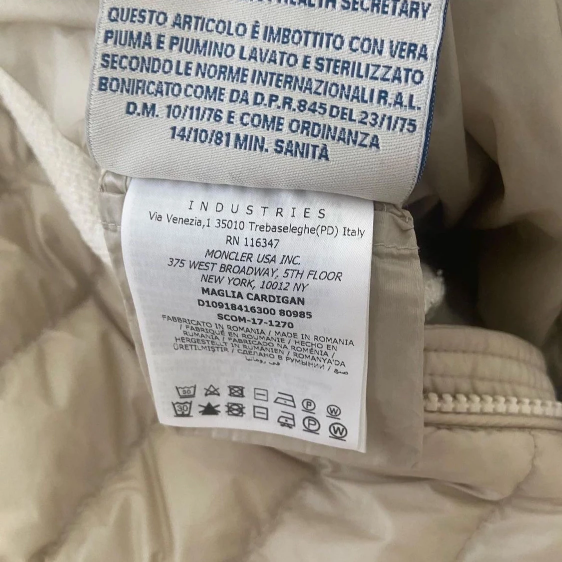 Moncler Cardigan - 90