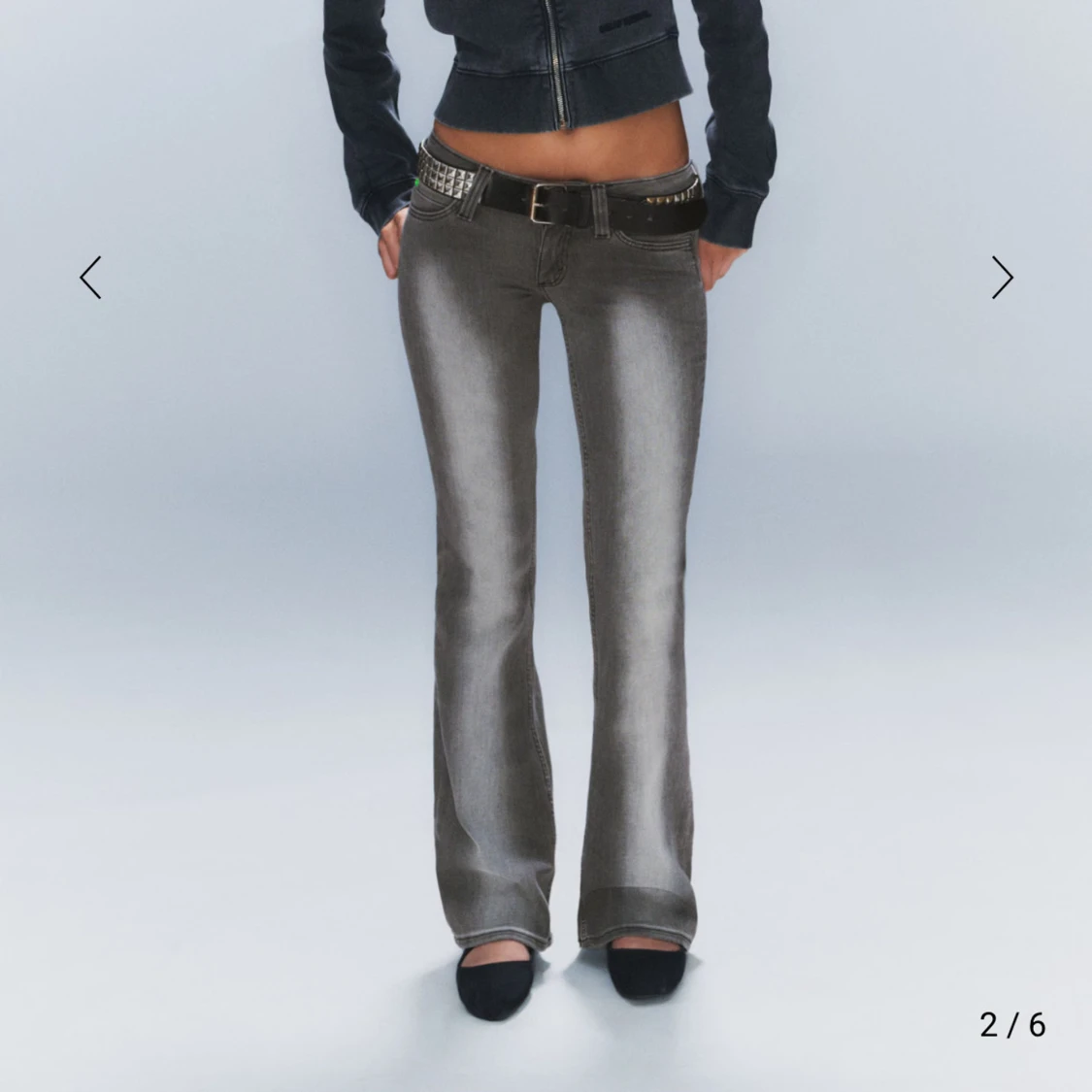 Weekday BOOTY BEI LOW WAIST SKINNY BOOTCUT JEANS