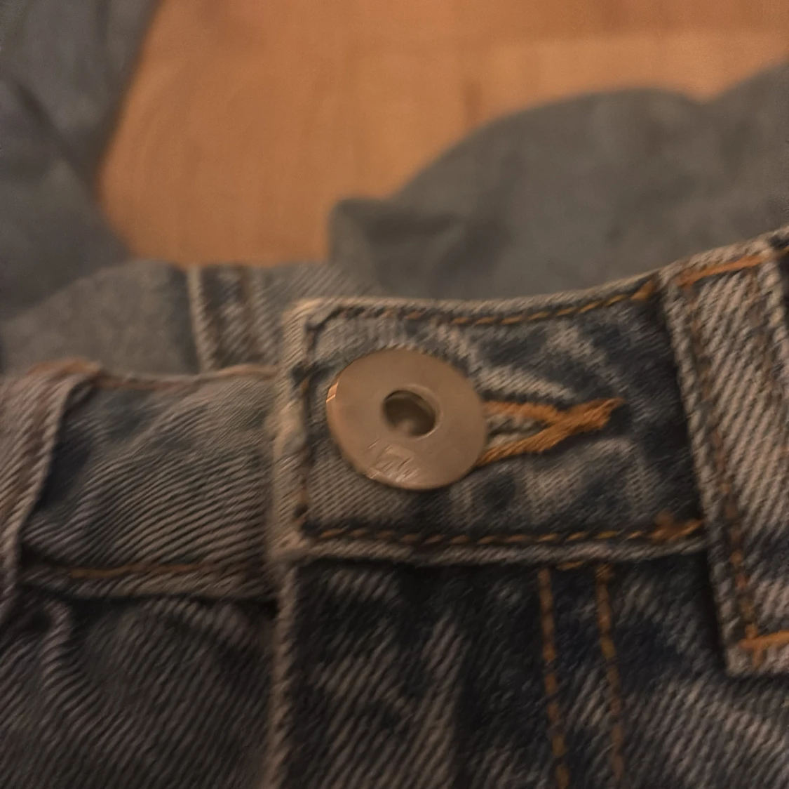 Blå mom jeans från 157 - 93