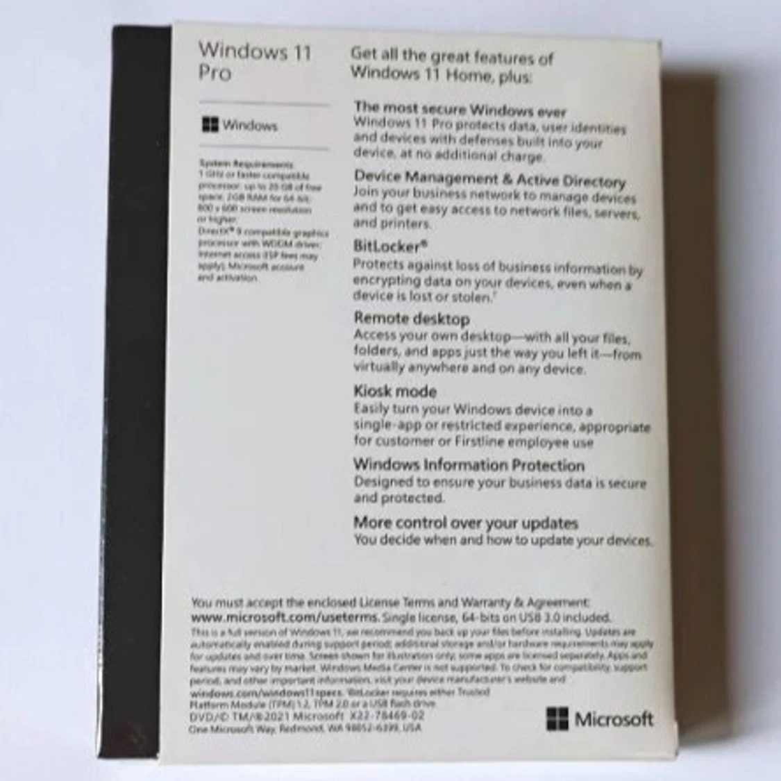 Microsoft Windows 11 Pro | 1-pc enhet | retail 32/64-bit SVE/ENG | snabb leverans - 2