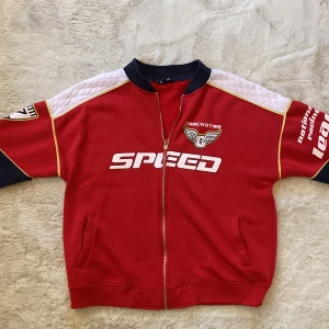 Red motorcross sweatshirt  - missguided sweatshirt 