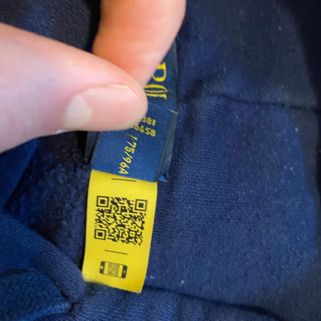 Marinblå Ralph lauren hoodie - 4