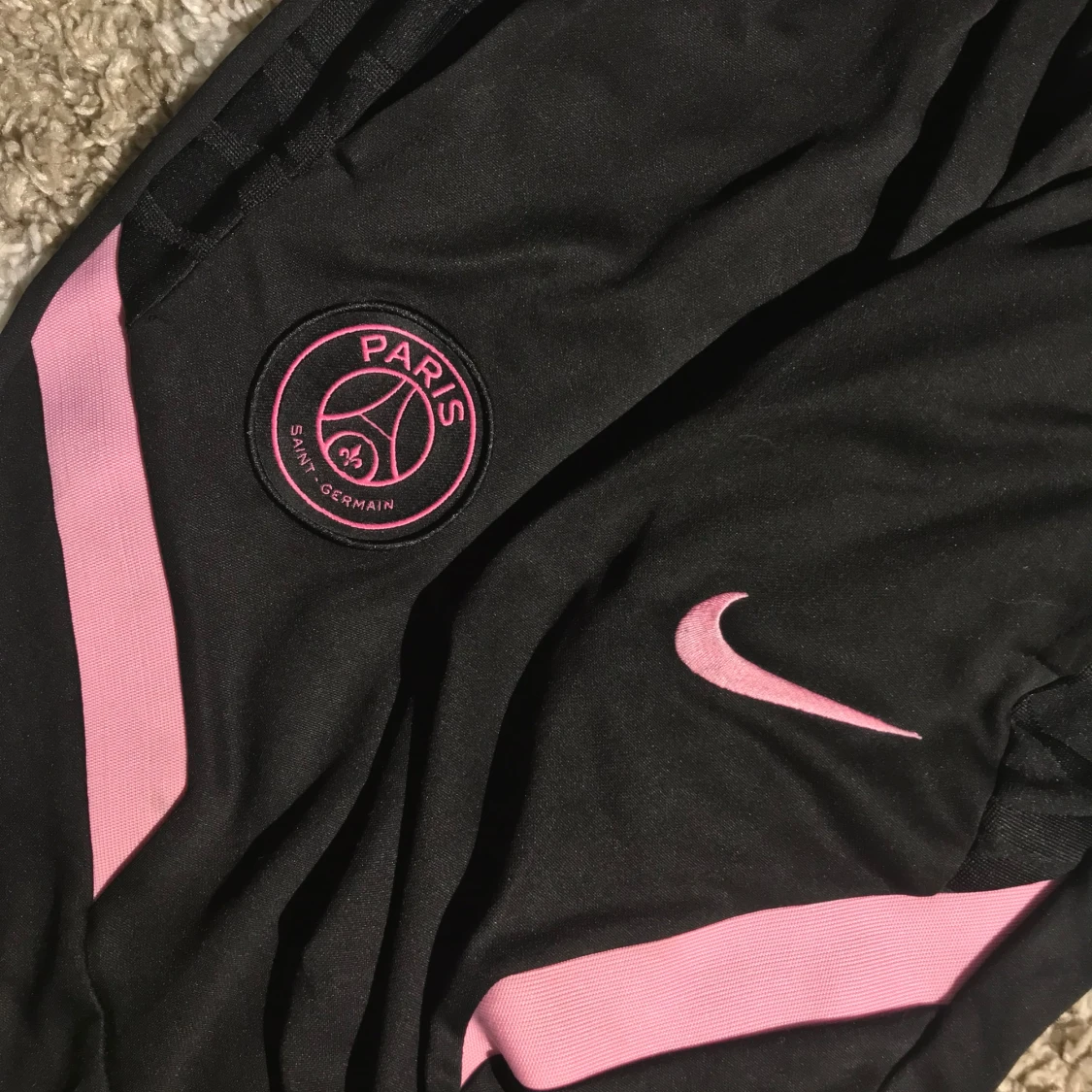 Nike X PSG  Black/Pink Tracksuit - 2