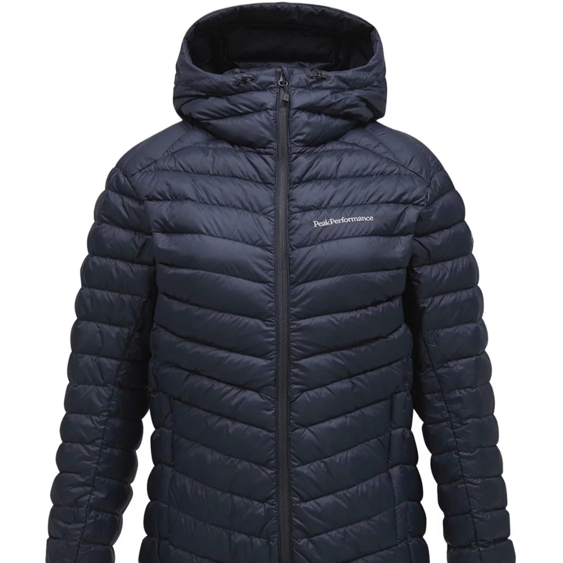 Svart dunjacka från Peak Performance