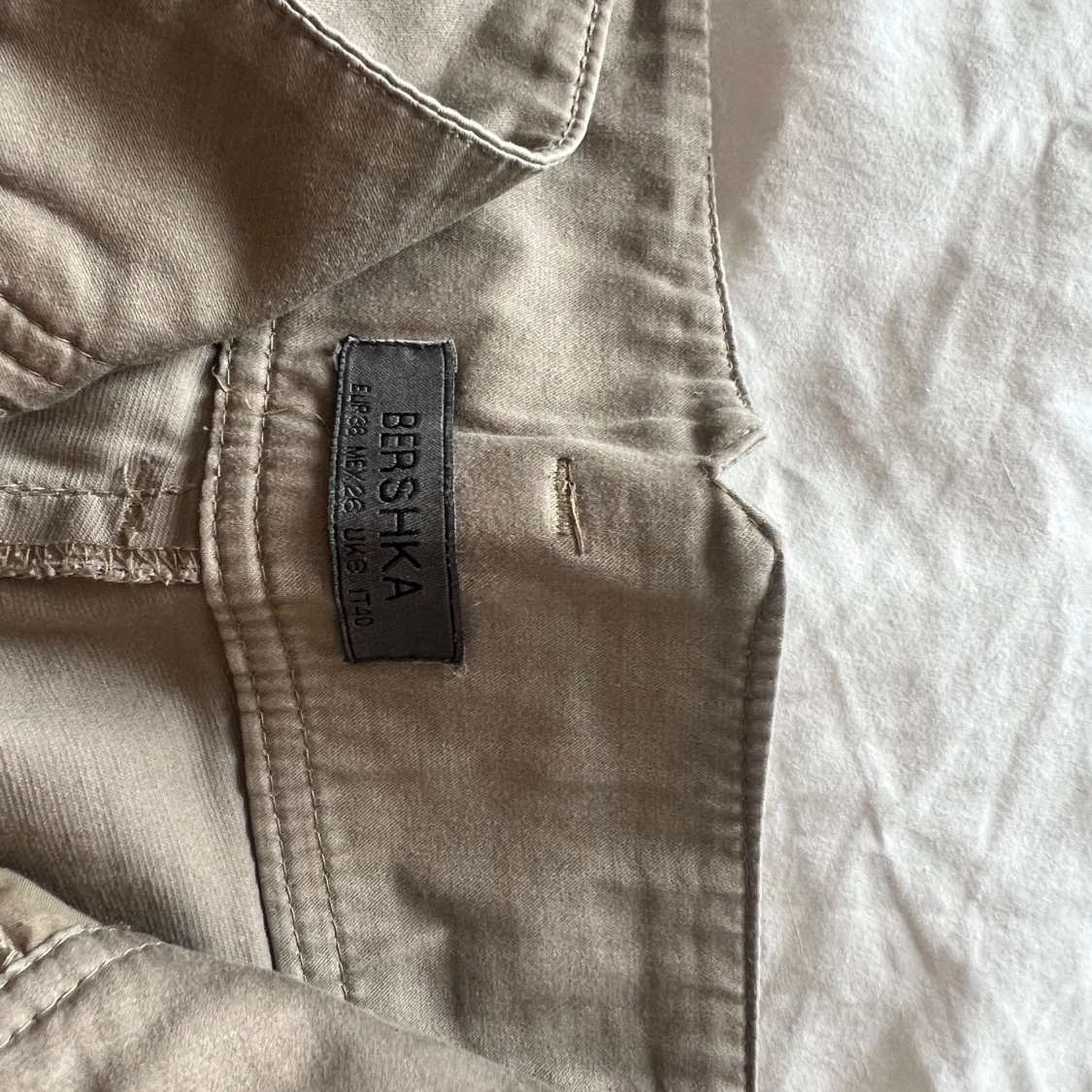 Lågmidjade bootcut byxor - 92