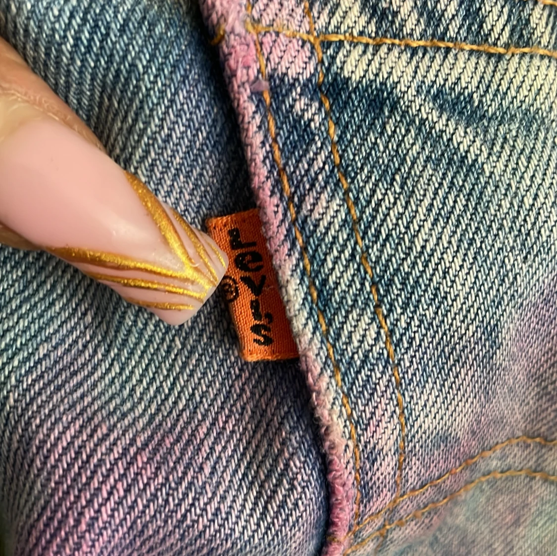 Färgglada Levis jeans - 91