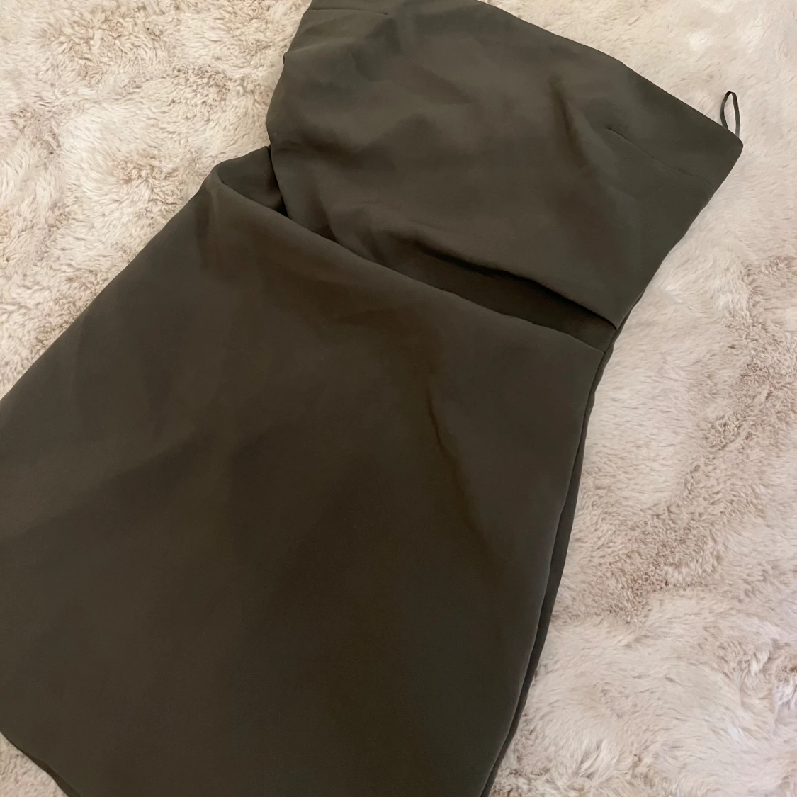 Olivgrön klänning - 91