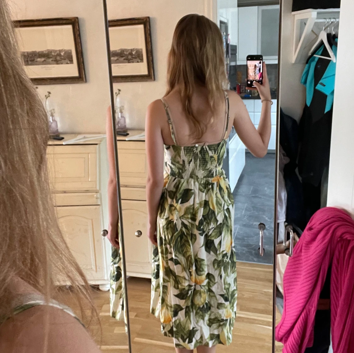 Citron klänning  - 90