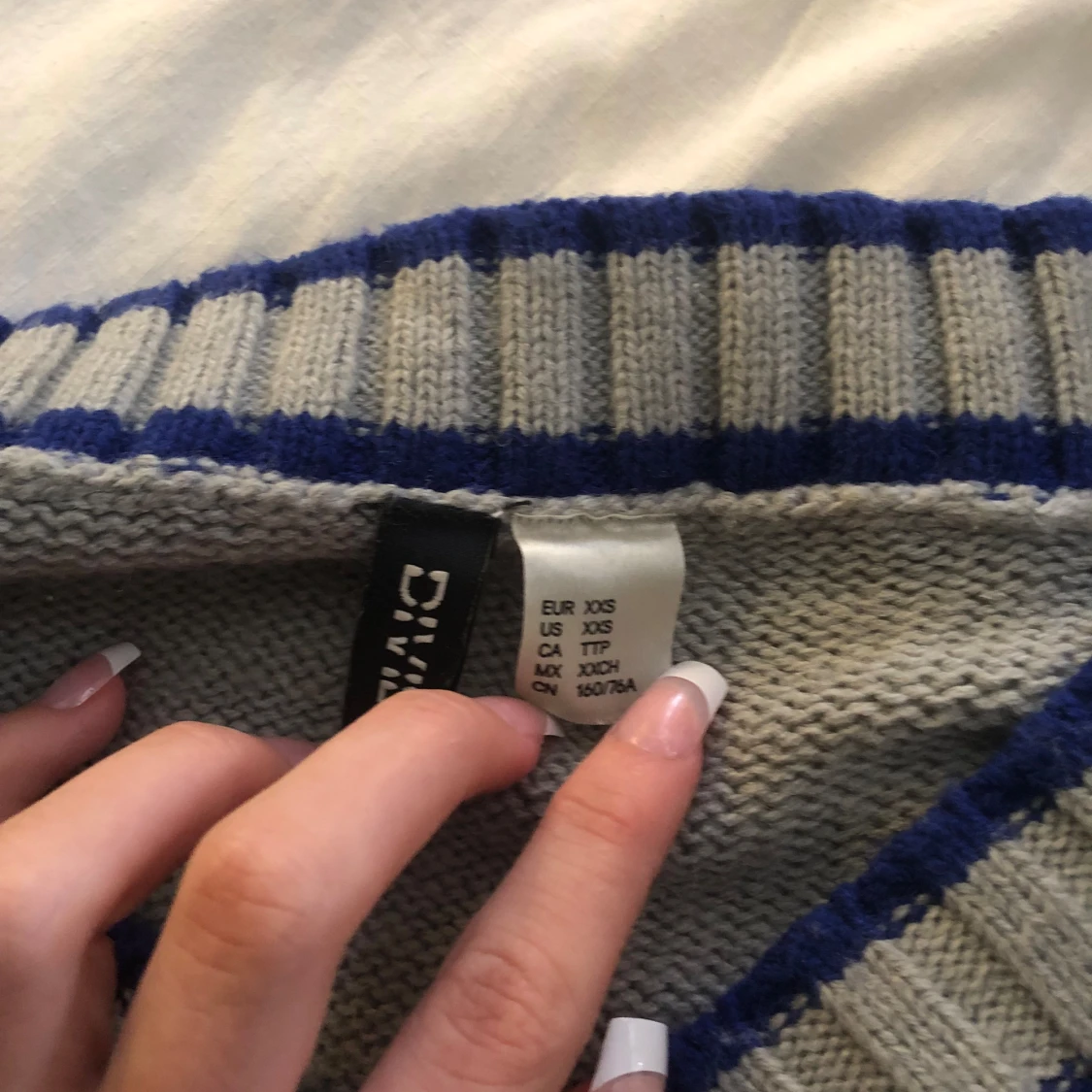 Stickad sweater - 90