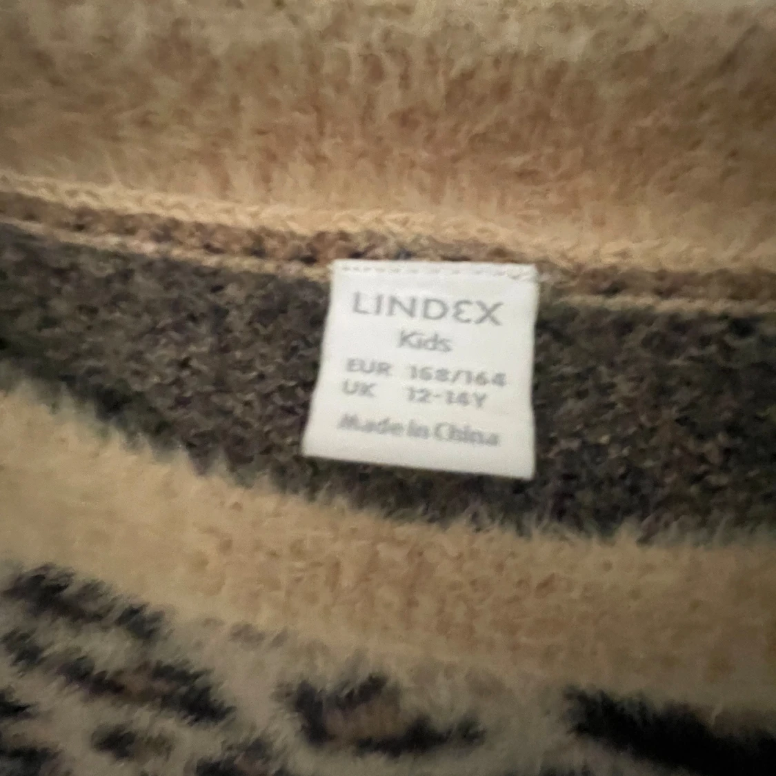 Jättefin leopard tröja - 91