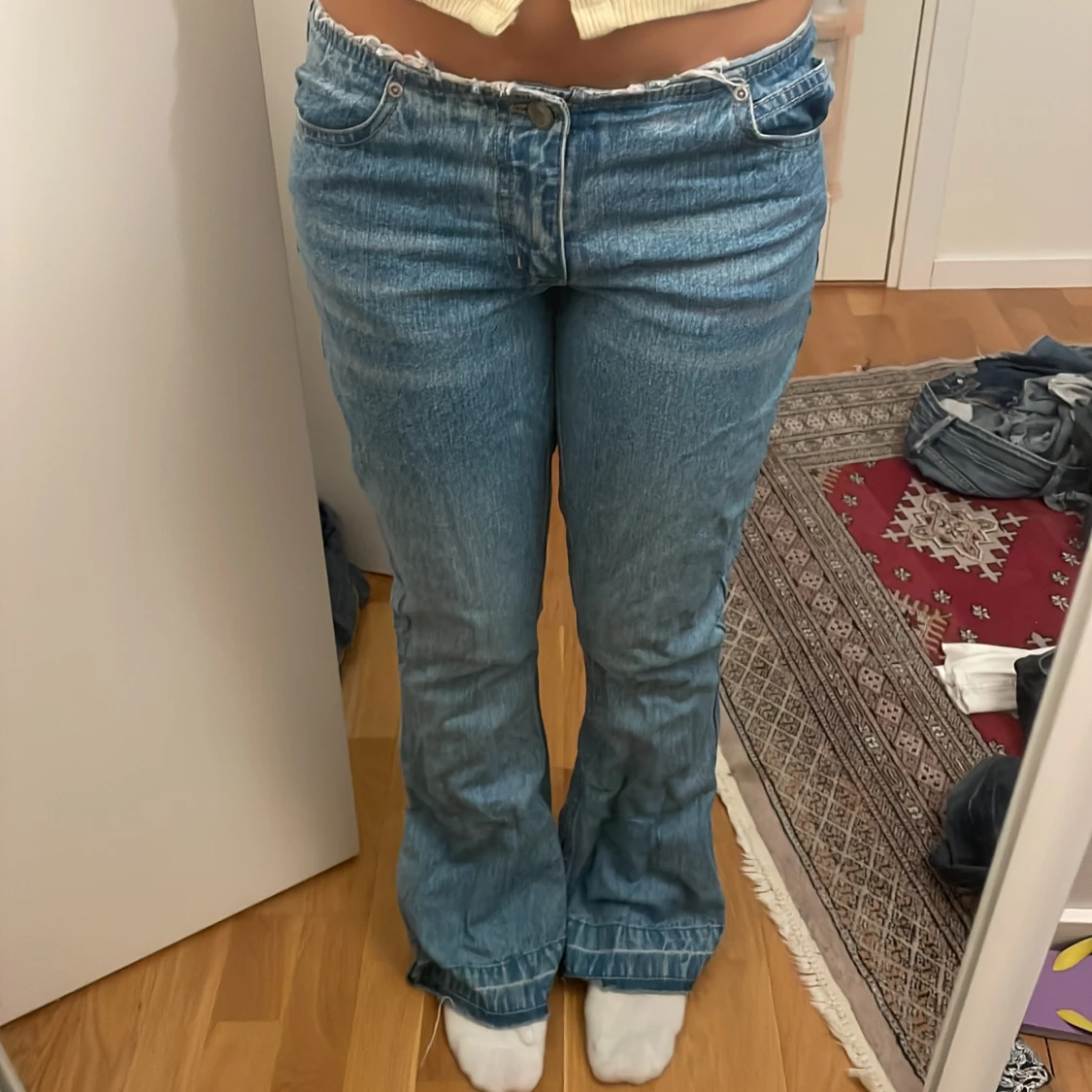 Lågmidjade jeans - 92