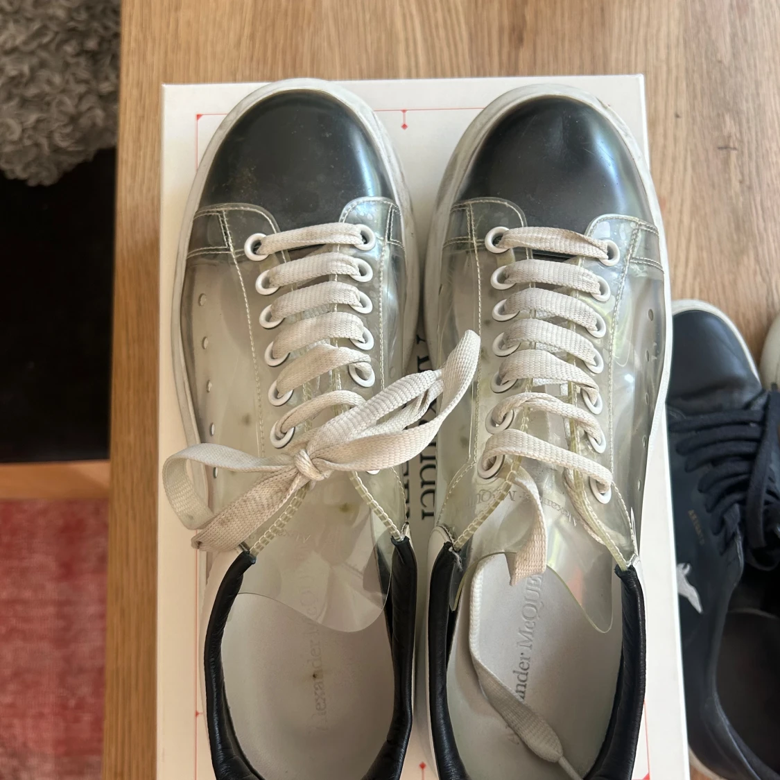 Alexander Mcqueen transparent sneaker  - 91
