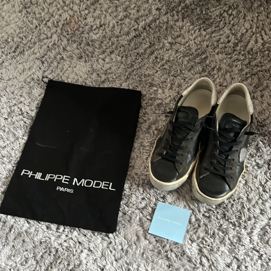 Svarta Philippe model skor - 4