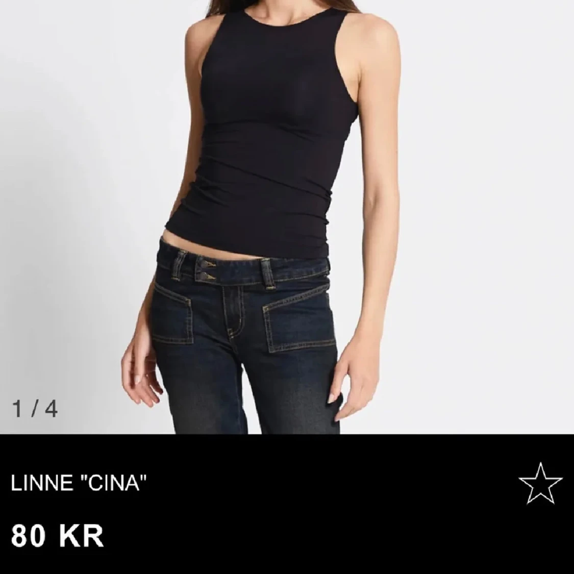 Svart linnetopp Cina