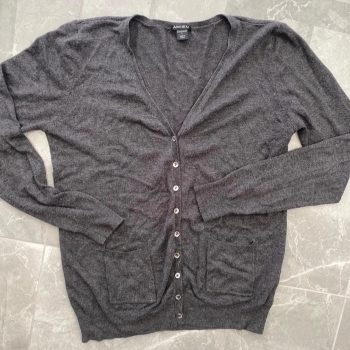 Grå kofta från Amisu - 2