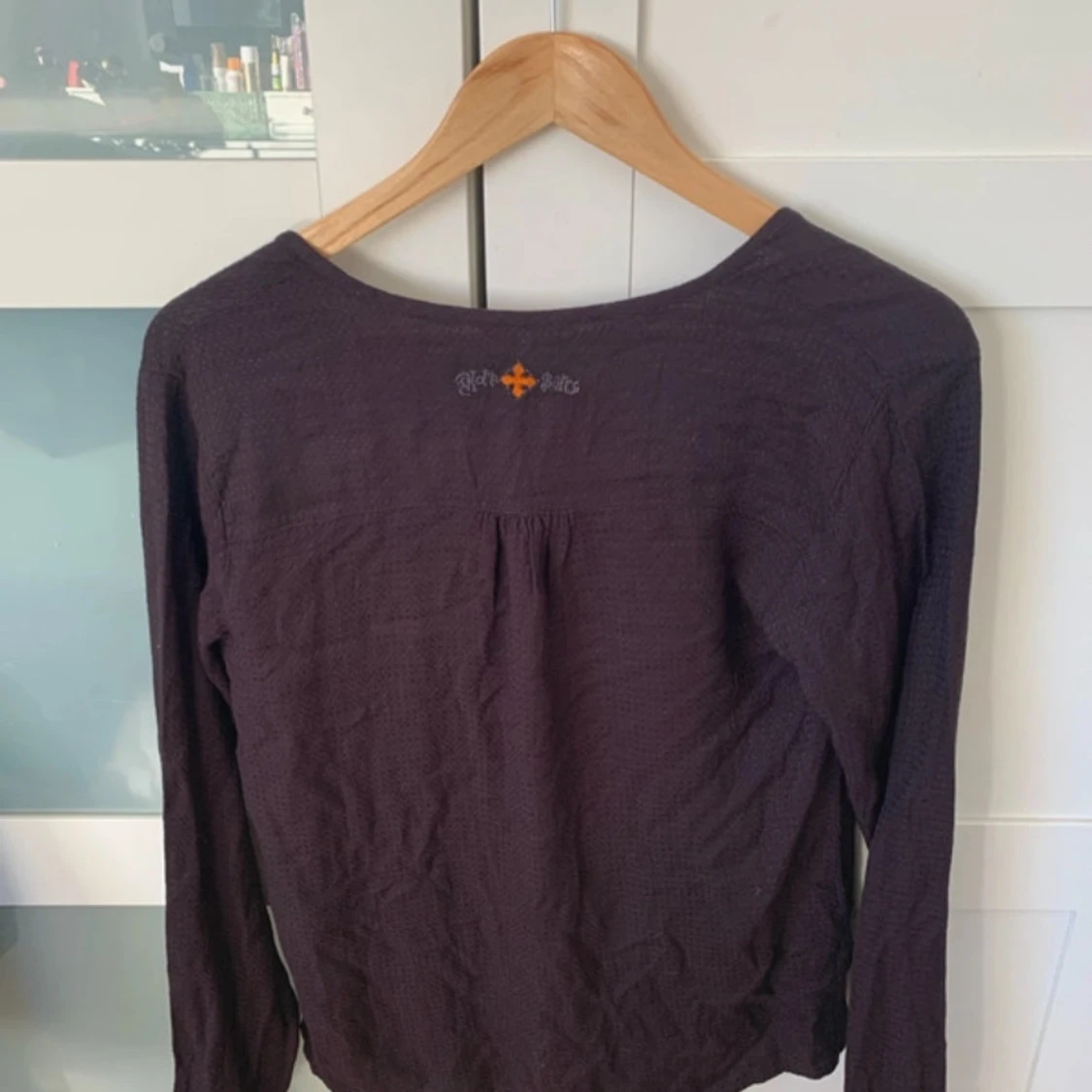 Mörklila långärmad topp från Holebrook - 2