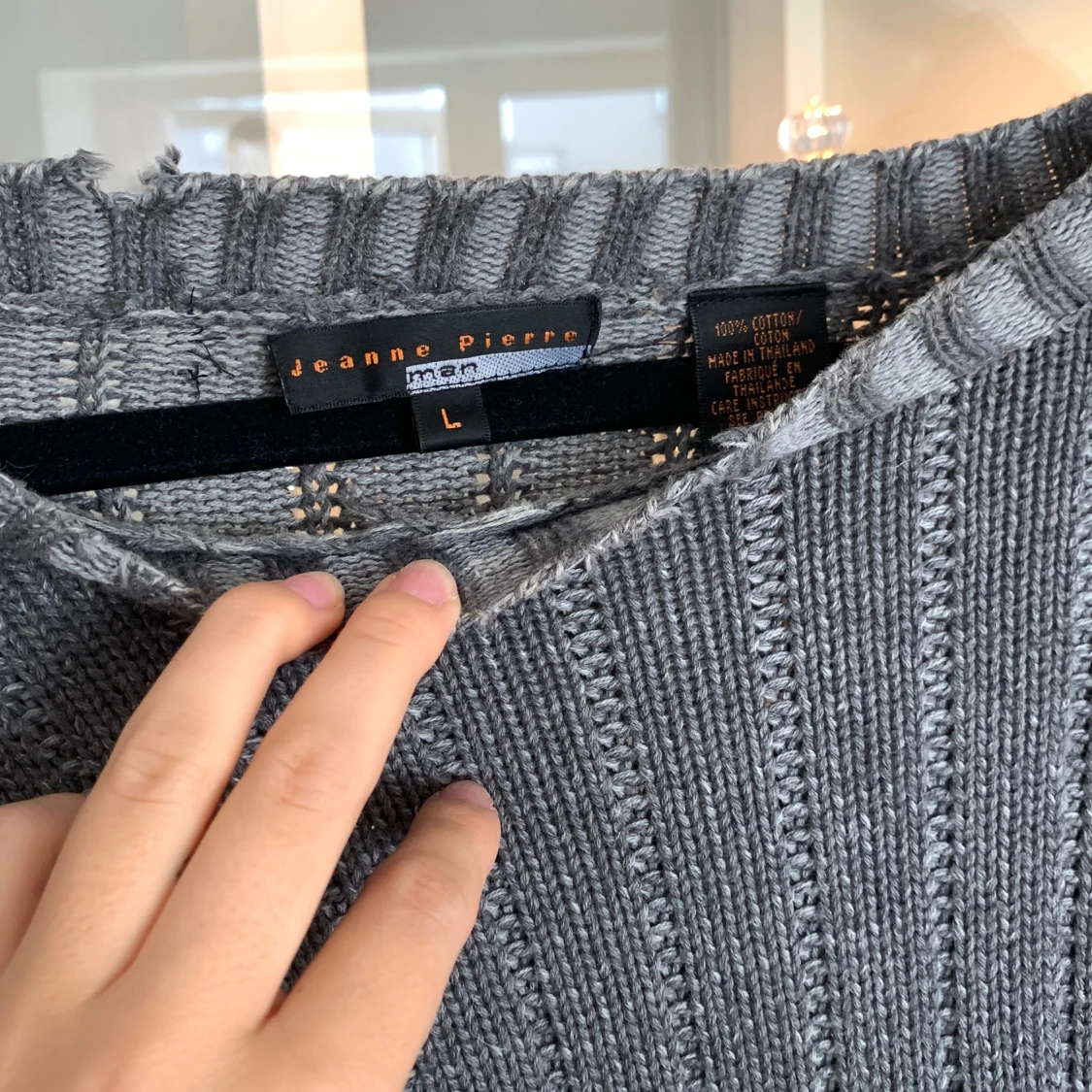 Jeanne Pierre Tröja 100% bomull - 90