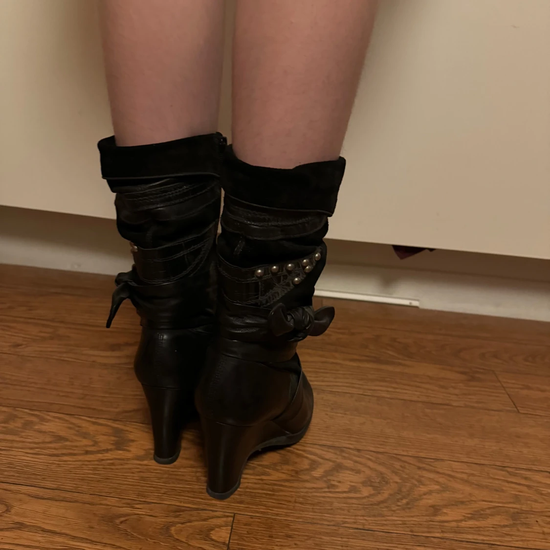 Svarta stövletter från Bronx - 92