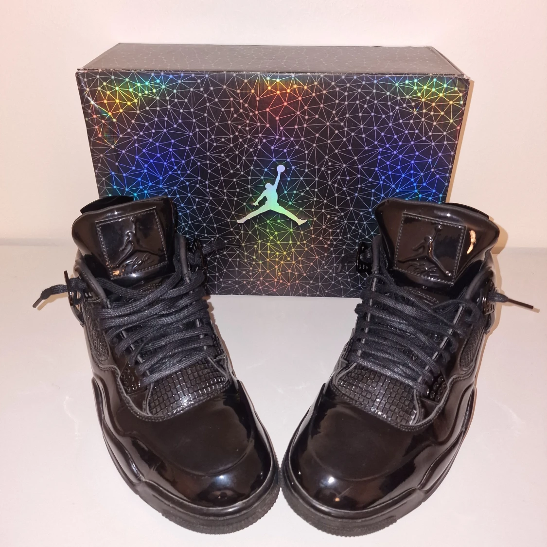 Air Jordan 4 Retro 11Lab4 Black 2015