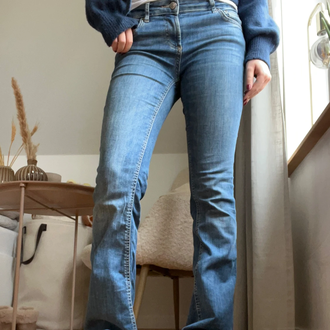 Lågmidjade jeans  - 91