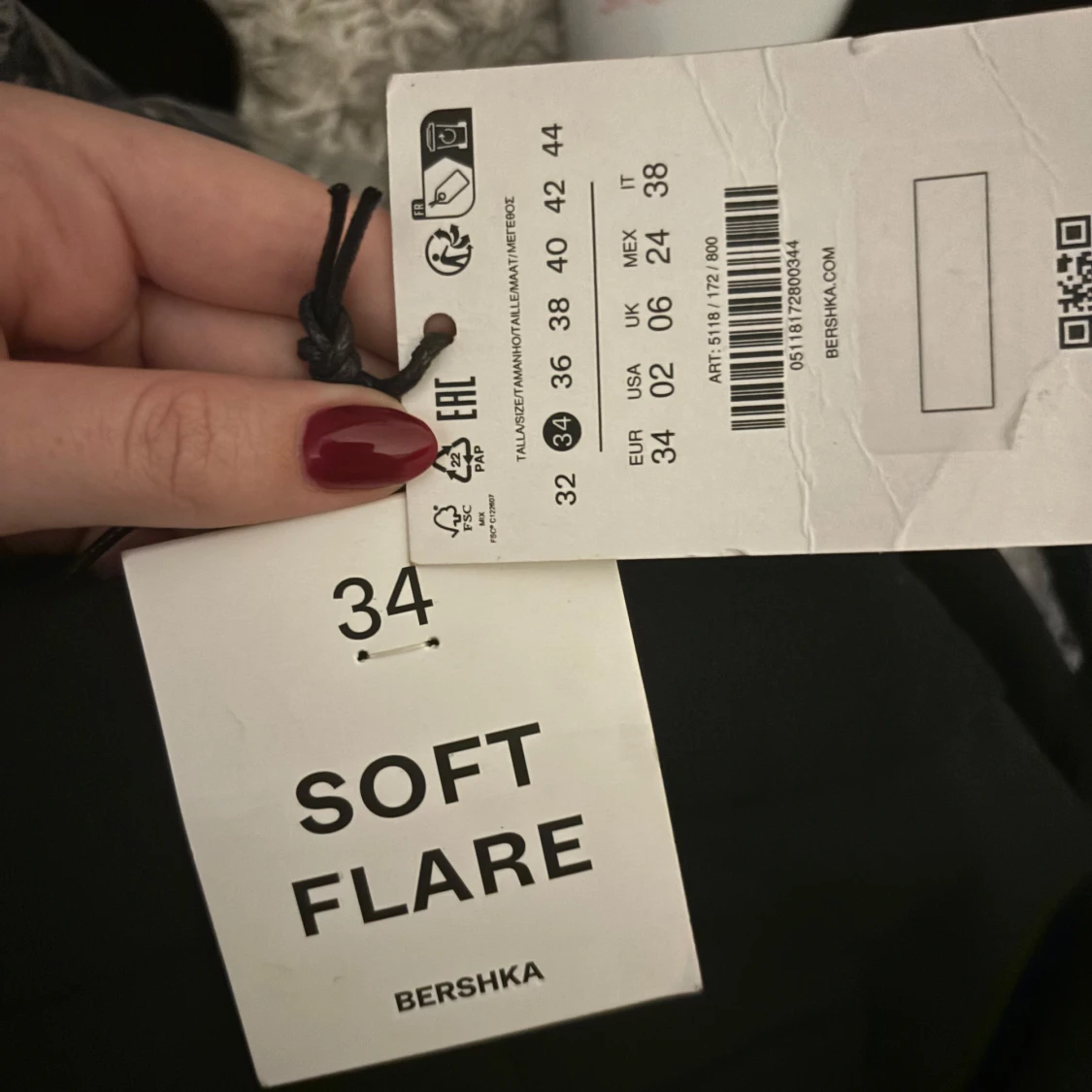 Svarta byxor från Bershka - 91