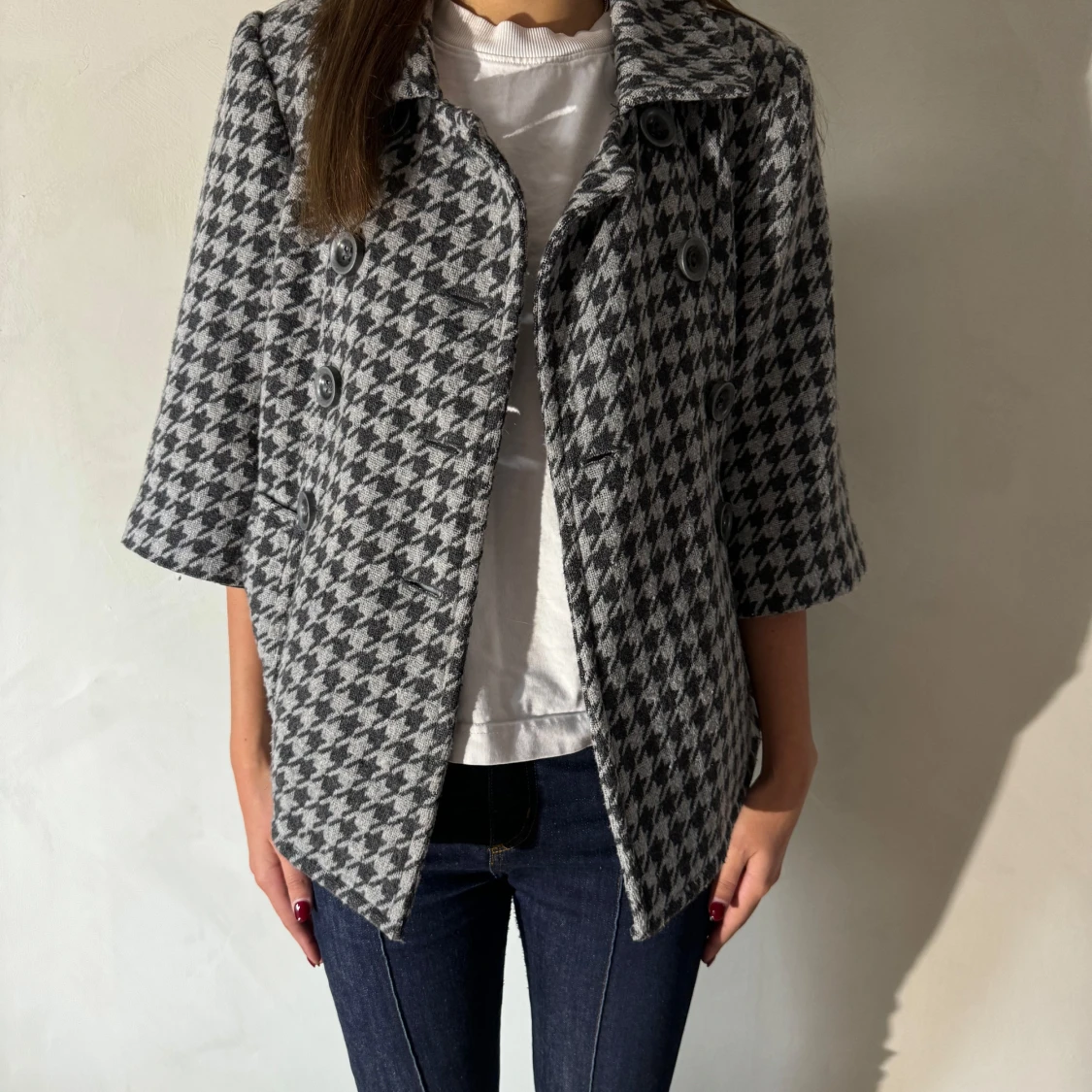 Trekvartsärmad jacka