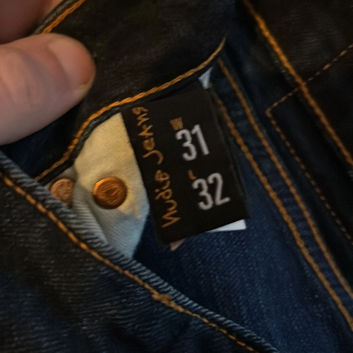 Blå jeans från Nudie Jeans - 93