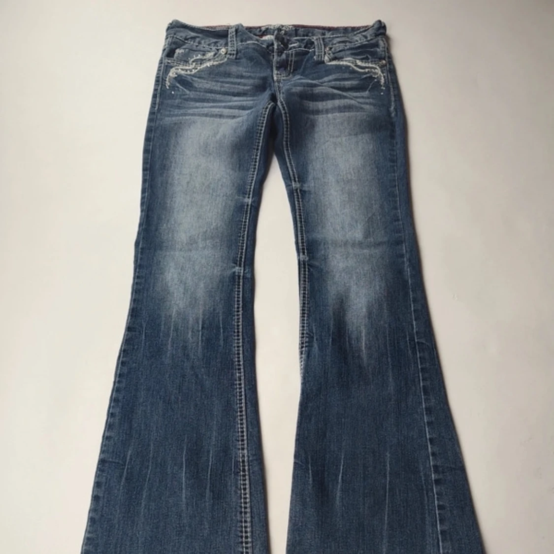 lågmidjade Flared jeans - 90