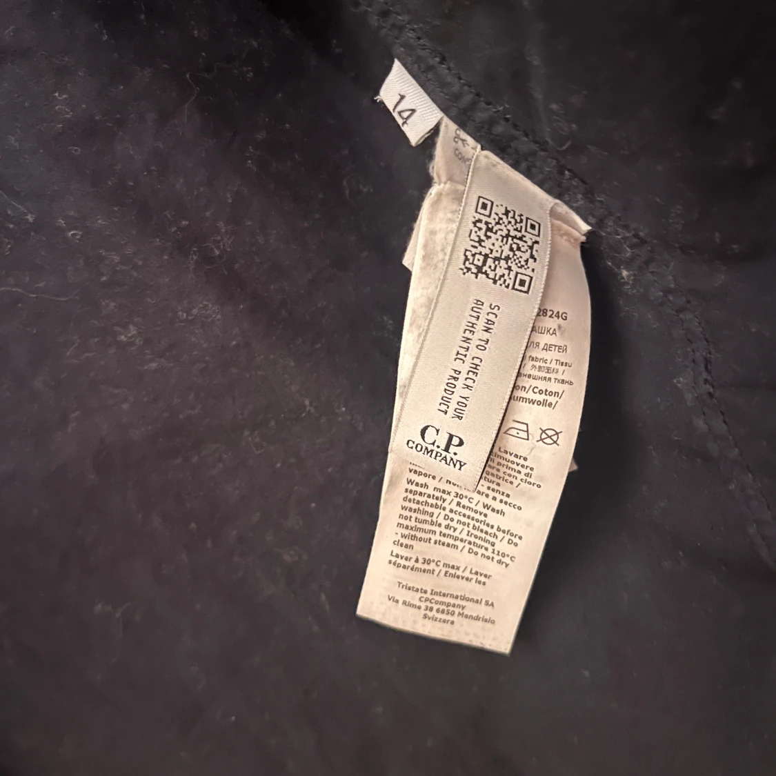 Svart overshirt från C.P. Company - 90