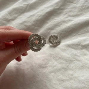 Jättefina örhängen - De kommer tyvärr inte till använding. Perfekt nu till jul och nyår. Använda en gång